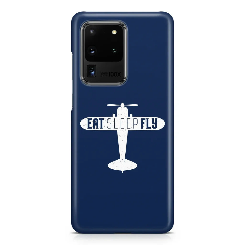 Eat Sleep Fly & Propeller Samsung Case - view 3