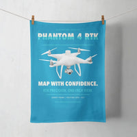 Thumbnail for DJI Phantom 4 RTK design on turquoise towel