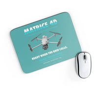 Thumbnail for DJI Matrice 4D design on turquoise rectangle mouse pad