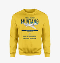 Thumbnail for Cessna Citation Mustang design on yellow sweatshirt