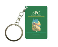 Thumbnail for La Palma Airport (SPC) design on green key chain