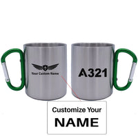 Thumbnail for Customisable Airbus A321 Mug - view 9