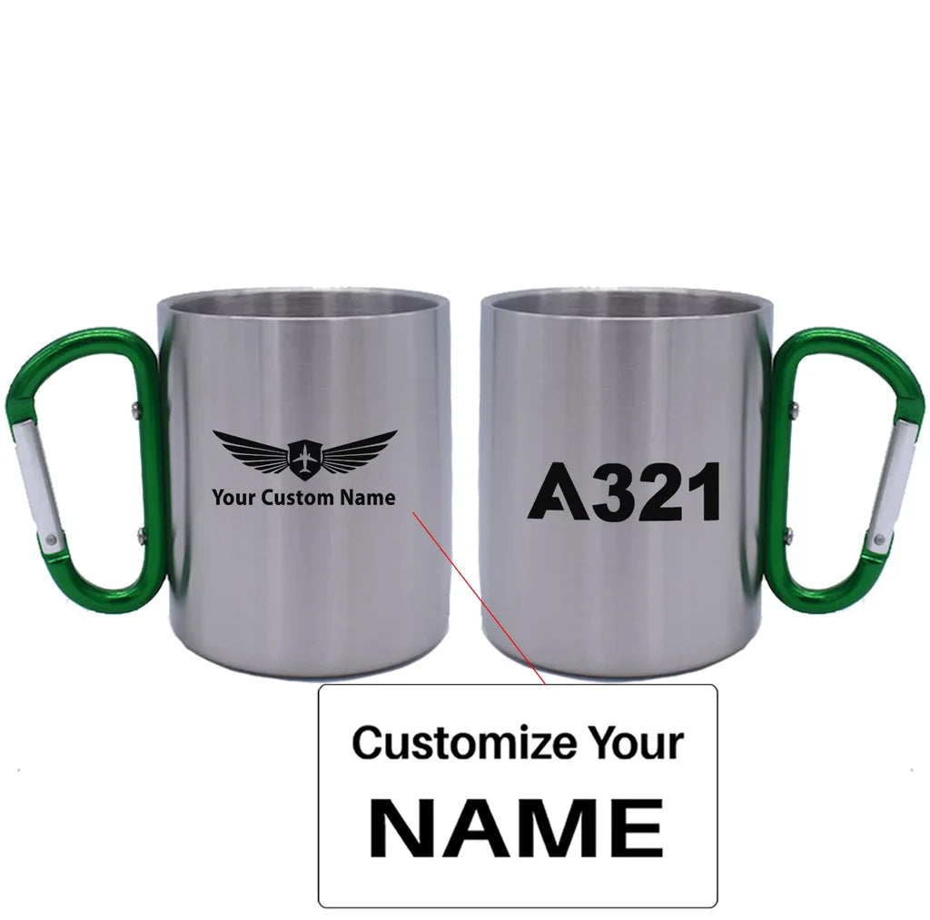 Customisable Airbus A321 Mug - view 9