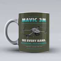 Thumbnail for Mavic 3 Multispectral Mug design on green army dji