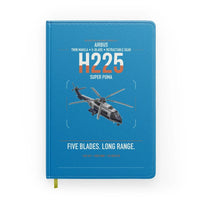 Thumbnail for Airbus H225 design on turquoise notebook