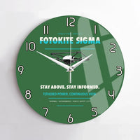 Thumbnail for Fotokite Sigma design on green no frame wall clock