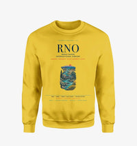 Thumbnail for Reno-Tahoe International Airport (RNO) design on yellow sweatshirt