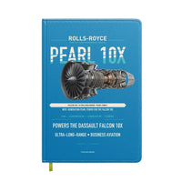 Thumbnail for PEARL 10X design on turquoise notebook