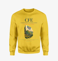 Thumbnail for Clermont-Ferrand Auvergne Airport CFE Sweatshirt - Yellow