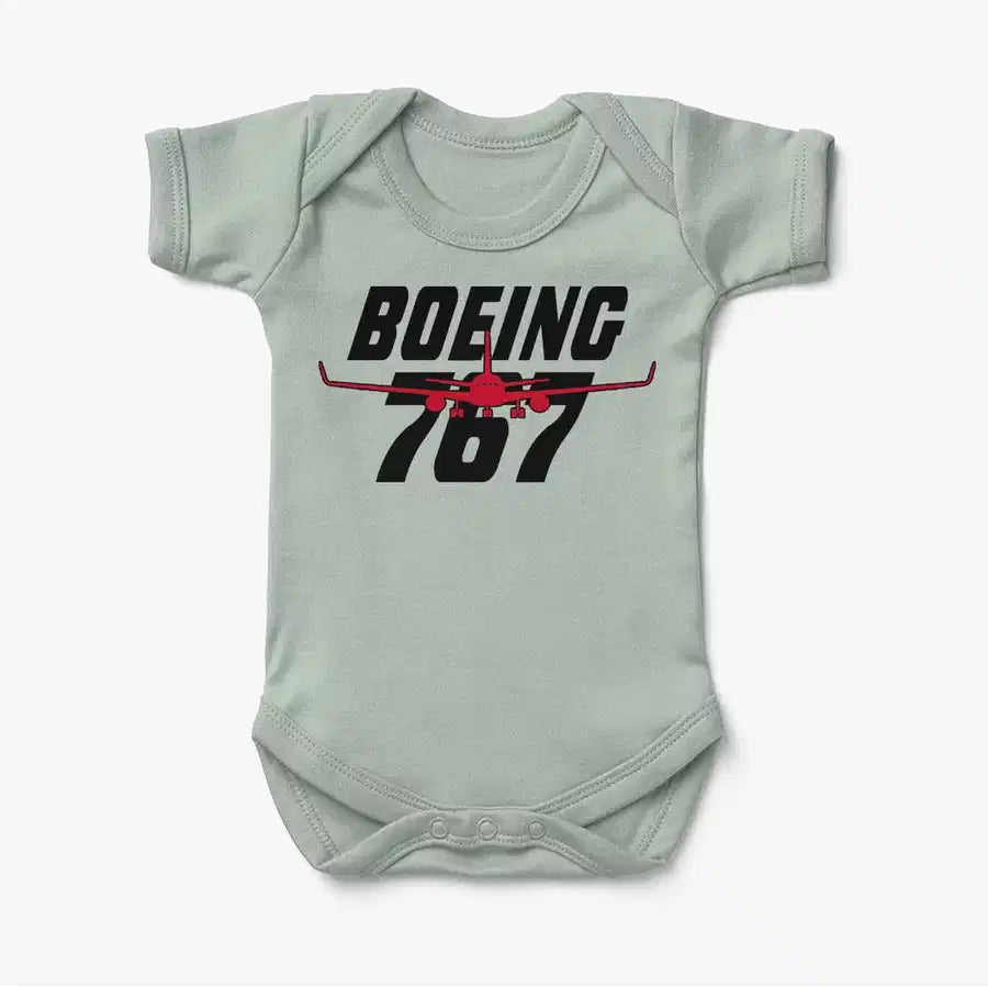 Boeing 767 Baby Bodysuit - view 9