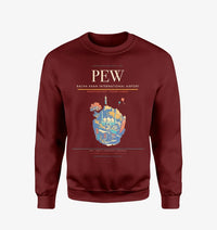 Thumbnail for Bacha Khan International Airport PEW Sweatshirt - Wine Red