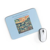 Thumbnail for VINTAGE G4411 - The Dawn Patrol Of Gulls - Designed Mouse Pads design on lightblue rectangle