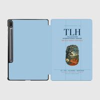 Thumbnail for Tallahassee International Airport (TLH) design on light blue samsung tablet tablet case