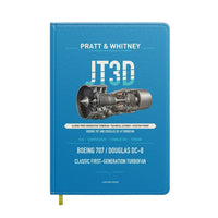 Thumbnail for JT3D design on turquoise notebook