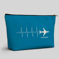 Thumbnail for Aviation Heartbeats Zipper Pouch - view 9