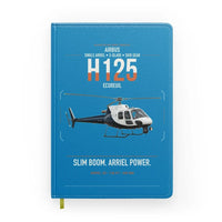 Thumbnail for Airbus H125 design on turquoise notebook