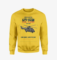 Thumbnail for Airbus H215M design on yellow sweatshirt