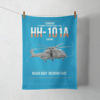 Thumbnail for Leonardo HH-101A Caesar design on turquoise towel
