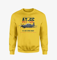 Thumbnail for AT-6E Wolverine Light Attack design on yellow sweatshirt