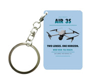 Thumbnail for DJI Air 3S Key Chain design on light blue key chain