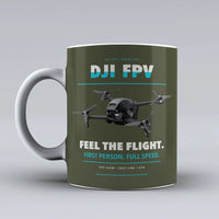 Thumbnail for FPV Mug design on green army dji