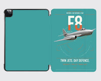 Thumbnail for Gloster Meteor F8 design on turquoise ipad tablet case