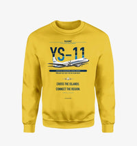 Thumbnail for NAMC YS-11A design on yellow sweatshirt