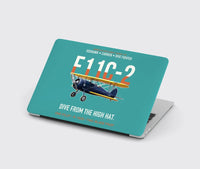 Thumbnail for F11C-2 Goshawk Dive from the High Hat design on turquoise MacBook case