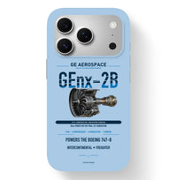 Thumbnail for GEnx-2B Case design on light blue iphone case