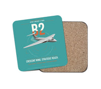 Thumbnail for Handley Page Victor B2 design on turquoise 1 piece coaster