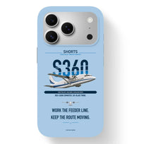 Thumbnail for Shorts 360-300 Case design on light blue iphone case