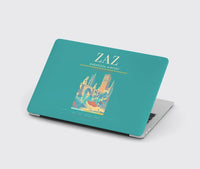 Thumbnail for Zaragoza Airport (ZAZ) design on turquoise MacBook case