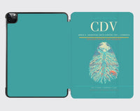 Thumbnail for Merle K. (Mudhole) Smith Airport (CDV) design on turquoise ipad tablet case