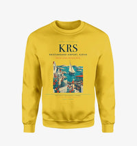 Thumbnail for Kristiansand Airport, Kjevik (KRS) design on yellow sweatshirt