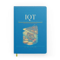 Thumbnail for Coronel FAP Francisco Secada Vignetta International Airport (IQT) design on turquoise notebook
