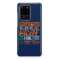 Thumbnail for Airline Pilot Label Samsung Case - view 3