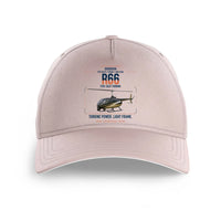 Thumbnail for Robinson R66 design on pink printed hat