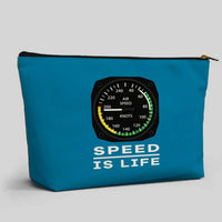 Thumbnail for Speed Is Life Zipper Pouch - view 9