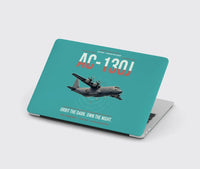 Thumbnail for AC-130J Ghostrider design on turquoise MacBook case