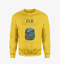 Thumbnail for Bagdogra International Airport (IXB) design on yellow sweatshirt