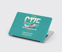 Thumbnail for Cessna 175 Skylark design on turquoise MacBook case