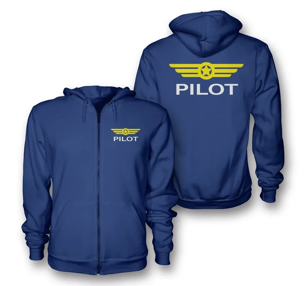 Pilot & Badge Hoodie - view 2