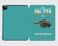 Thumbnail for Airbus UH-72A Lakota design on turquoise ipad tablet case