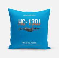 Thumbnail for HC-130J COMBAT KING II design on turquoise pillow