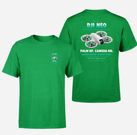 Thumbnail for DJI Neo design on green t shirt
