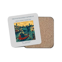 Thumbnail for The Postmaster's Rowboat - Designed Coasters design on light gray 1-piece