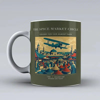 Thumbnail for VINTAGE G4498 - The Spice Market Circle - Ceramic Mug design on greenarmy