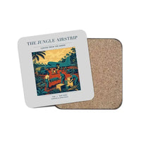 Thumbnail for The Jungle Airstrip - Designed Coasters design on light gray 1-piece