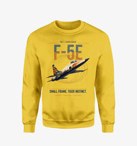 Thumbnail for F-5E Tiger II design on yellow sweatshirt