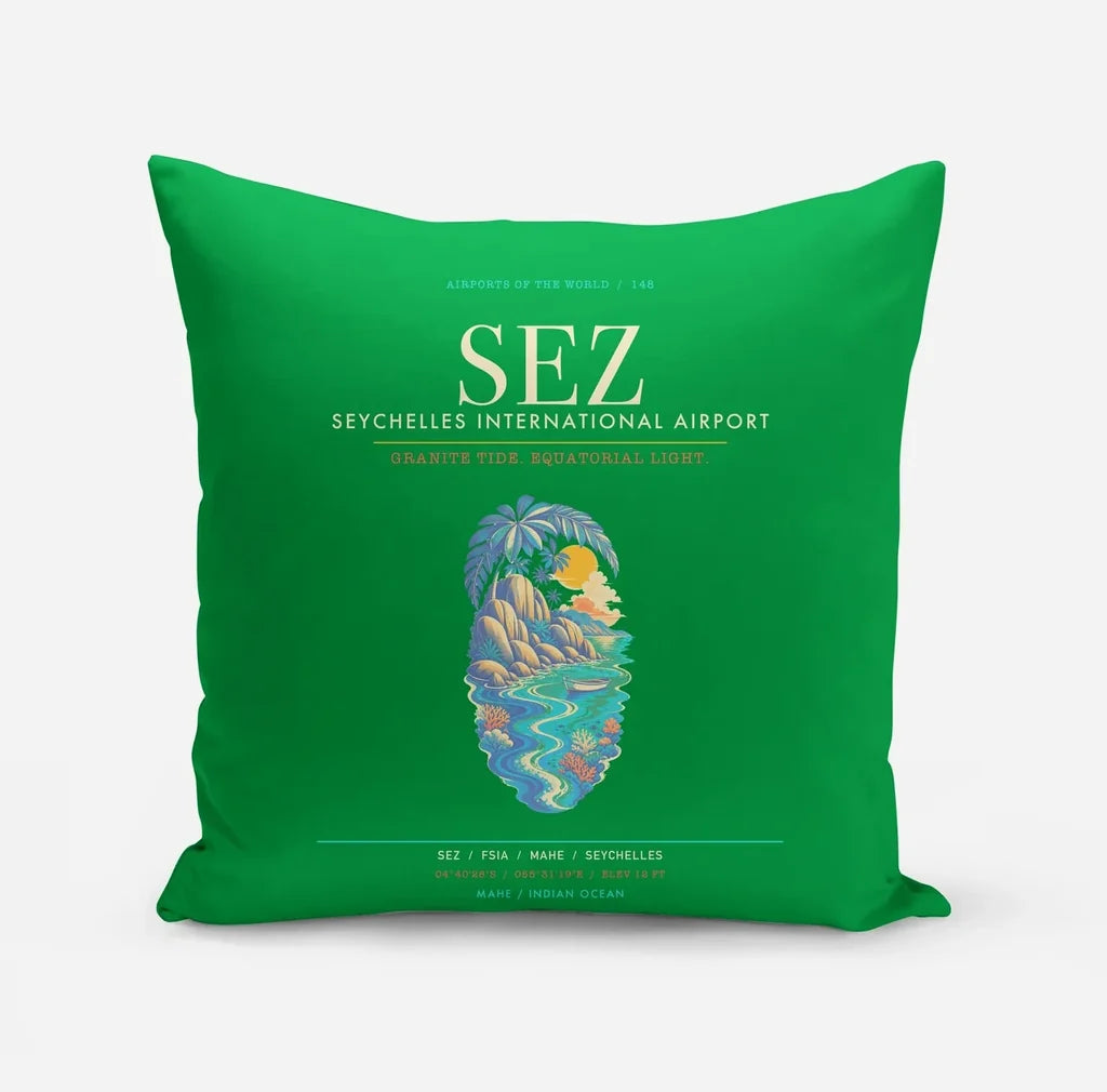 Seychelles International Airport SEZ - Granite Tide Canopy - Green